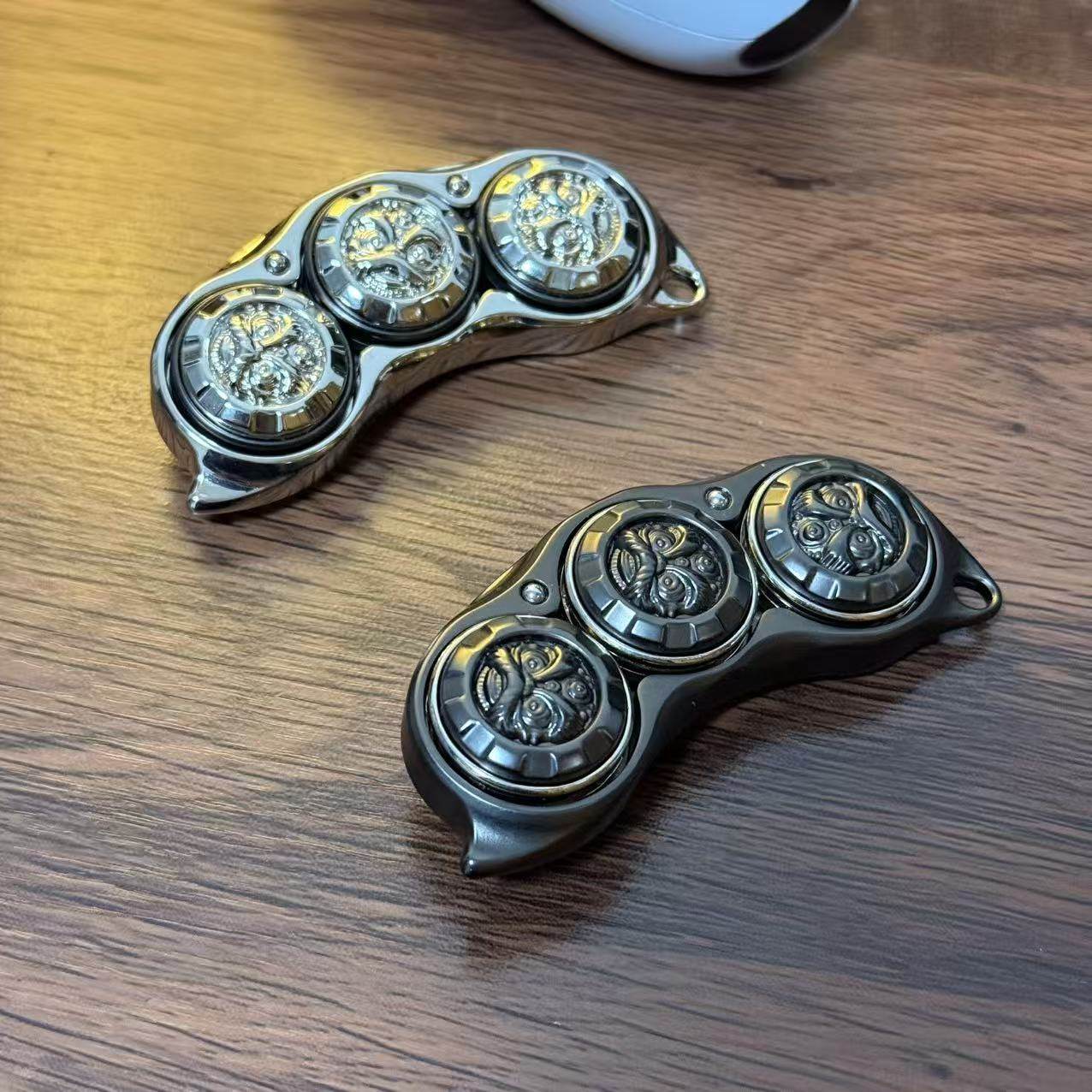 TriCore Pod Precision All-Metal EDC Fidget - High-Grade Alloy Bearing Spinner