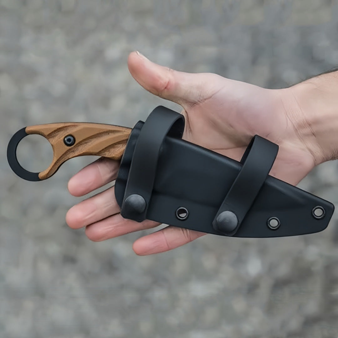 AshRidge 1095 High Carbon Fixed Blade - EDC Tactical Knife