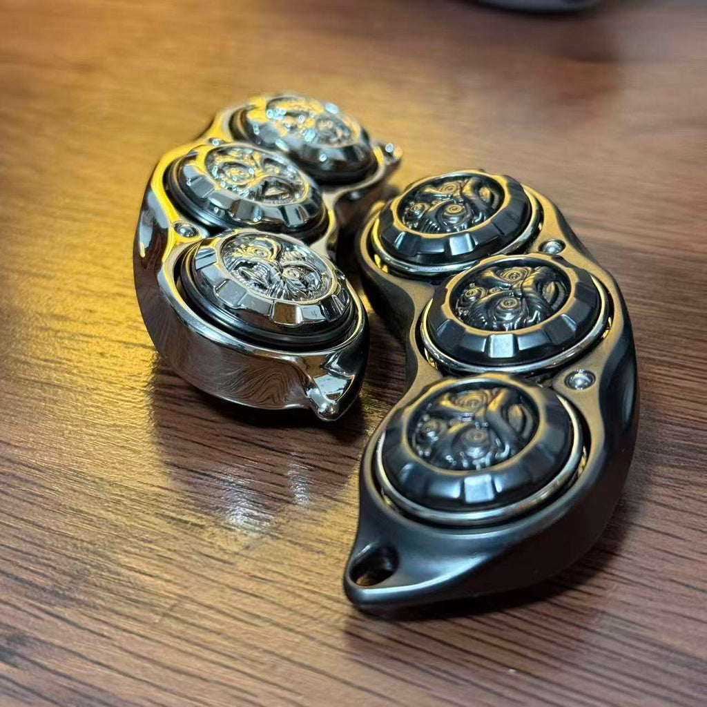TriCore Pod Precision All-Metal EDC Fidget - High-Grade Alloy Bearing Spinner