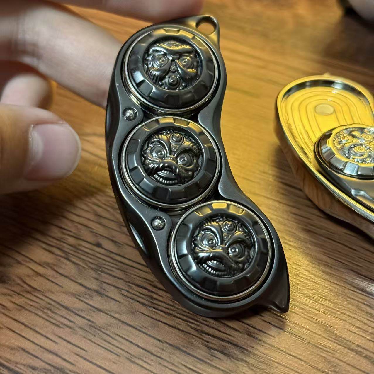 TriCore Pod Precision All-Metal EDC Fidget - High-Grade Alloy Bearing Spinner