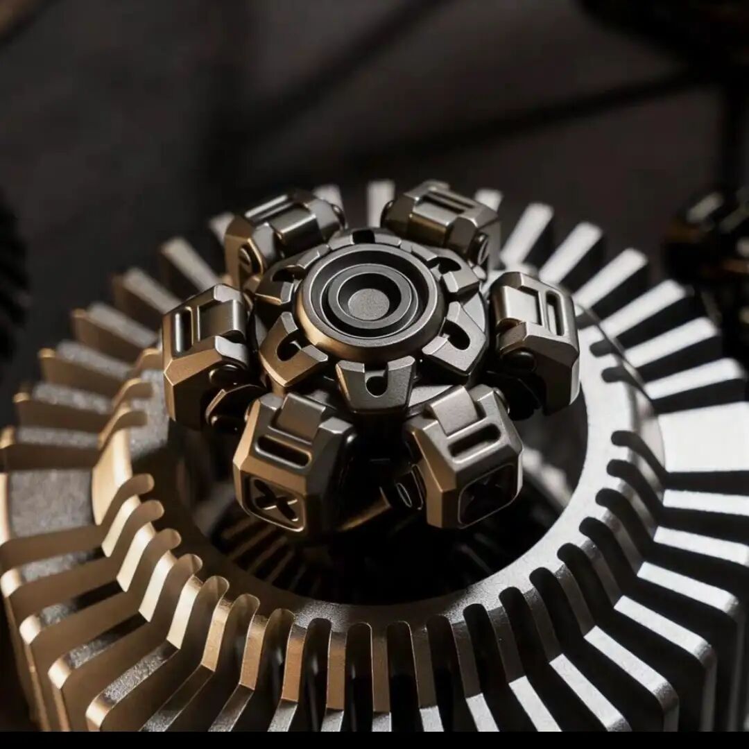 Mecha City X Heavy-Mech Fidget Toy - Dual Armor Deploy EDC