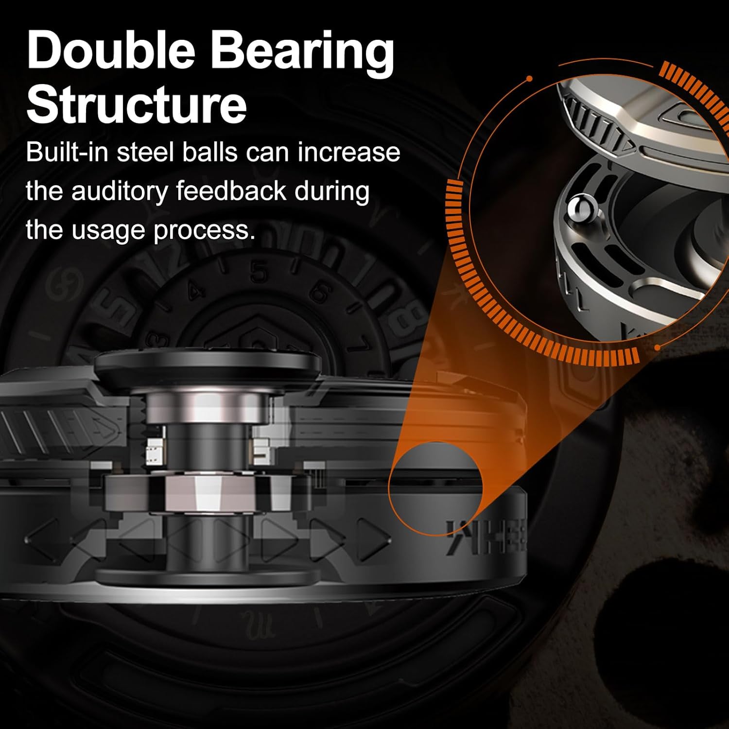 DestinySpinner Stress Relief Fidget Toy | Wheel of Fate Spinner