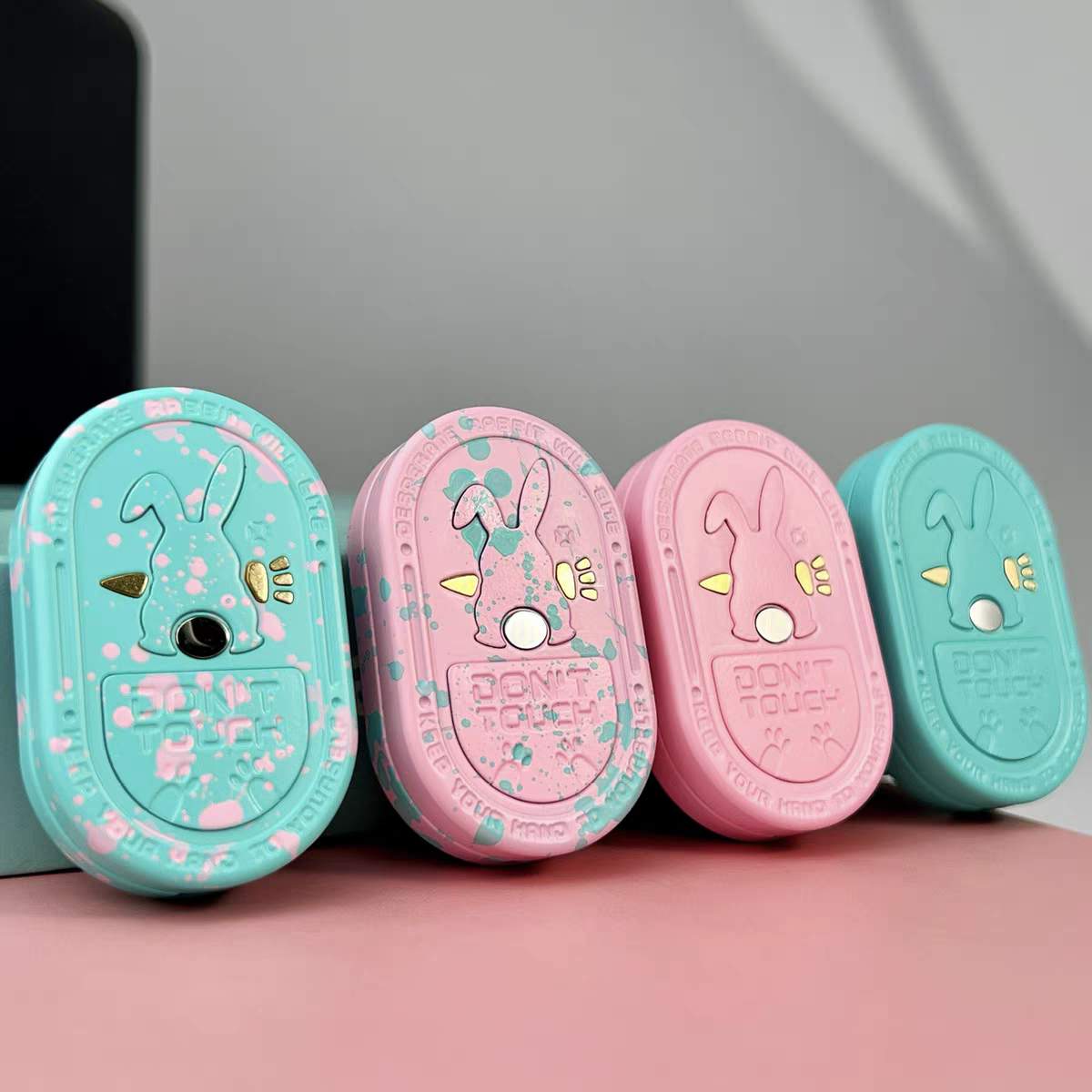 Stainless Steel Rabbit Fidget Slider - Sound Feedback EDC