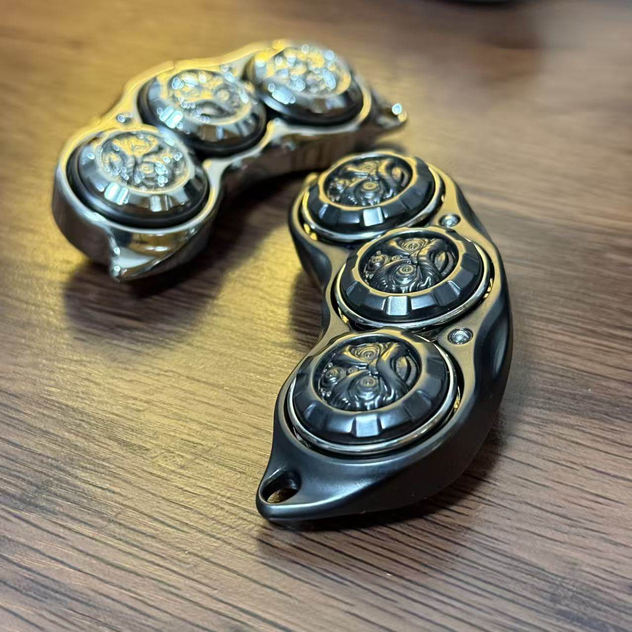 TriCore Pod Precision All-Metal EDC Fidget - High-Grade Alloy Bearing Spinner