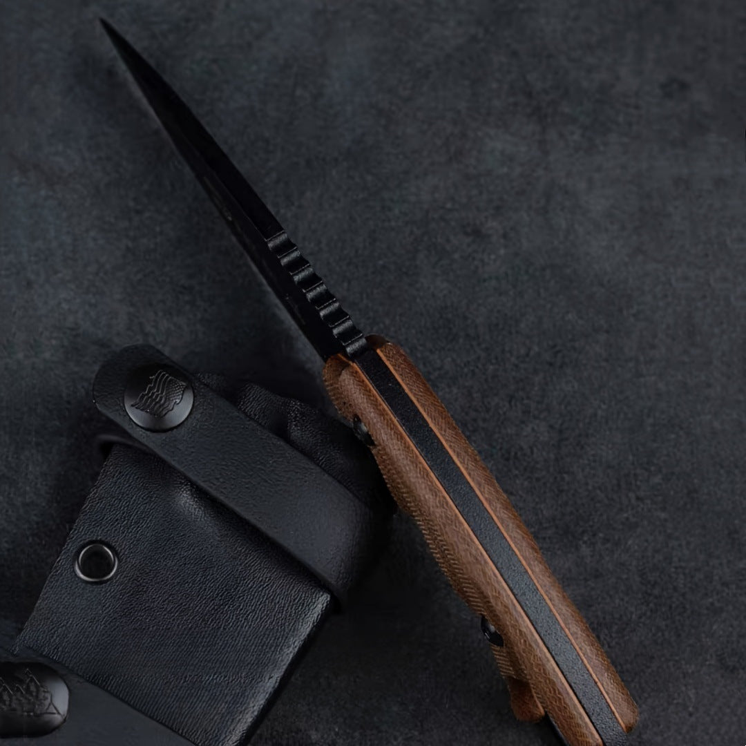 AshRidge 1095 High Carbon Fixed Blade - EDC Tactical Knife