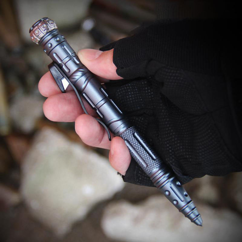 SpinStrike 9-in-1 Multi-Functional Tactical Pen - Heavy-Duty EDC