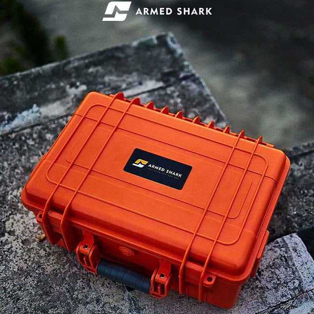 Balisong Storage Box Hard Case - Armed Shark ABS EVA Foam Butterfly Knife Carry Case