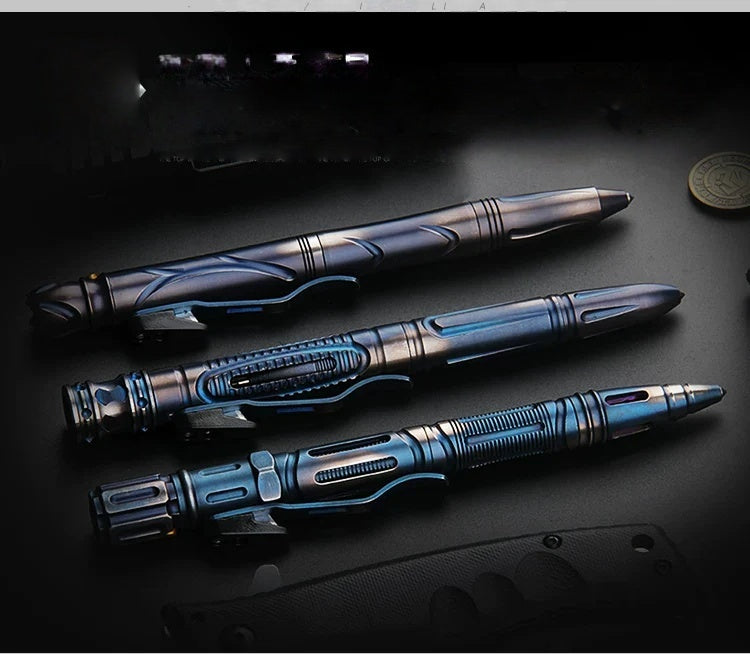 Tactical Pen Self Defense Tool – Tungsten Steel Glass Breaker EDC Pen