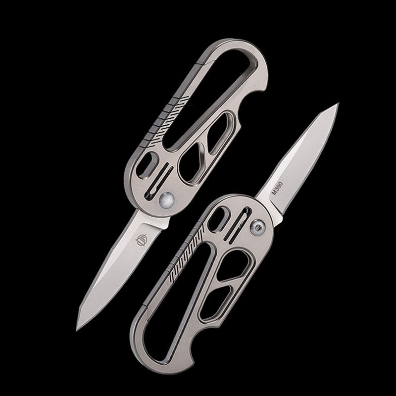 EdgeKey Titanium Multi-Function Keychain Knife | M390 or 8Cr13MoV Steel