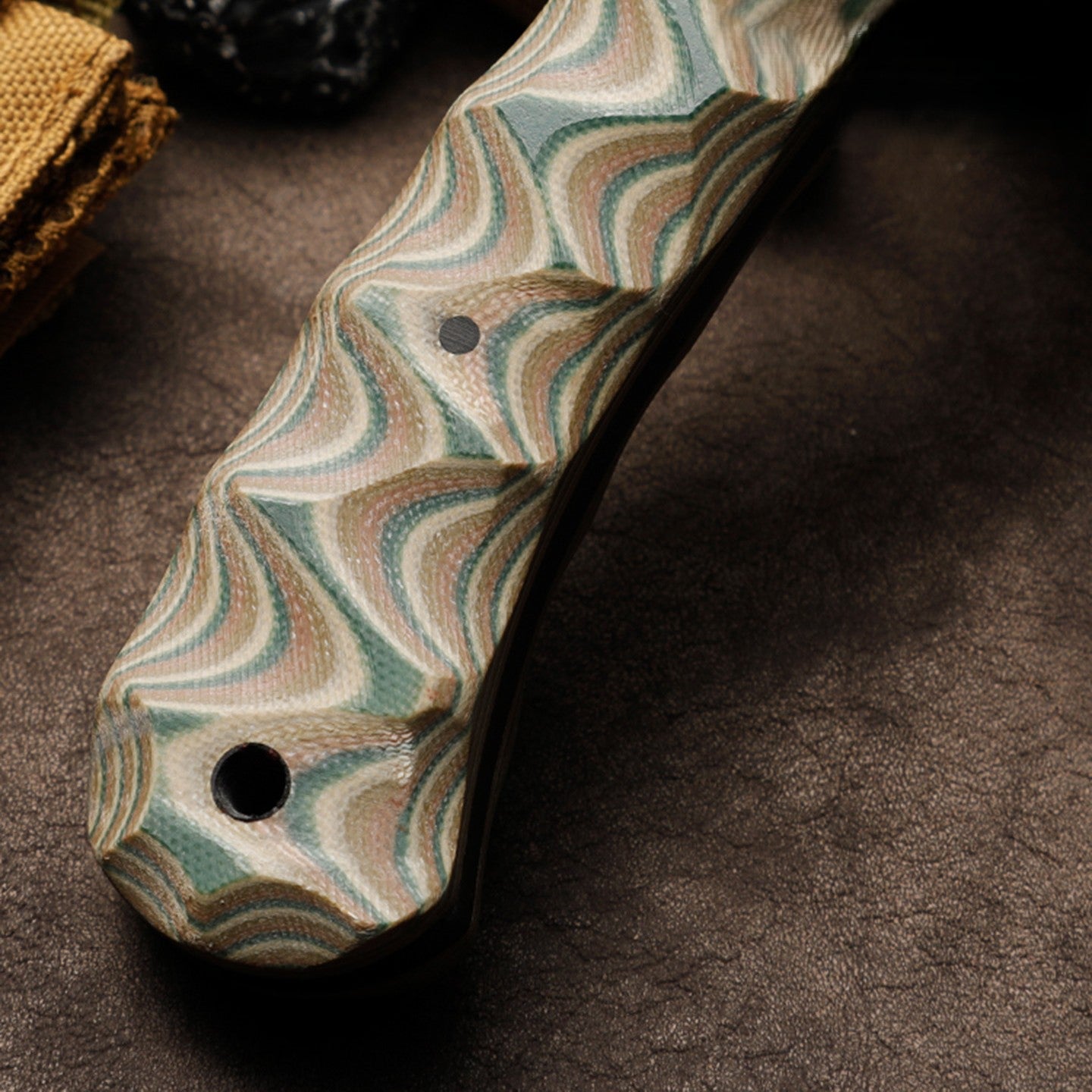 IronClad 80CRV2 Tactical Fixed Blade Knife - Full-Tang 5mm with G10 Handle Survival