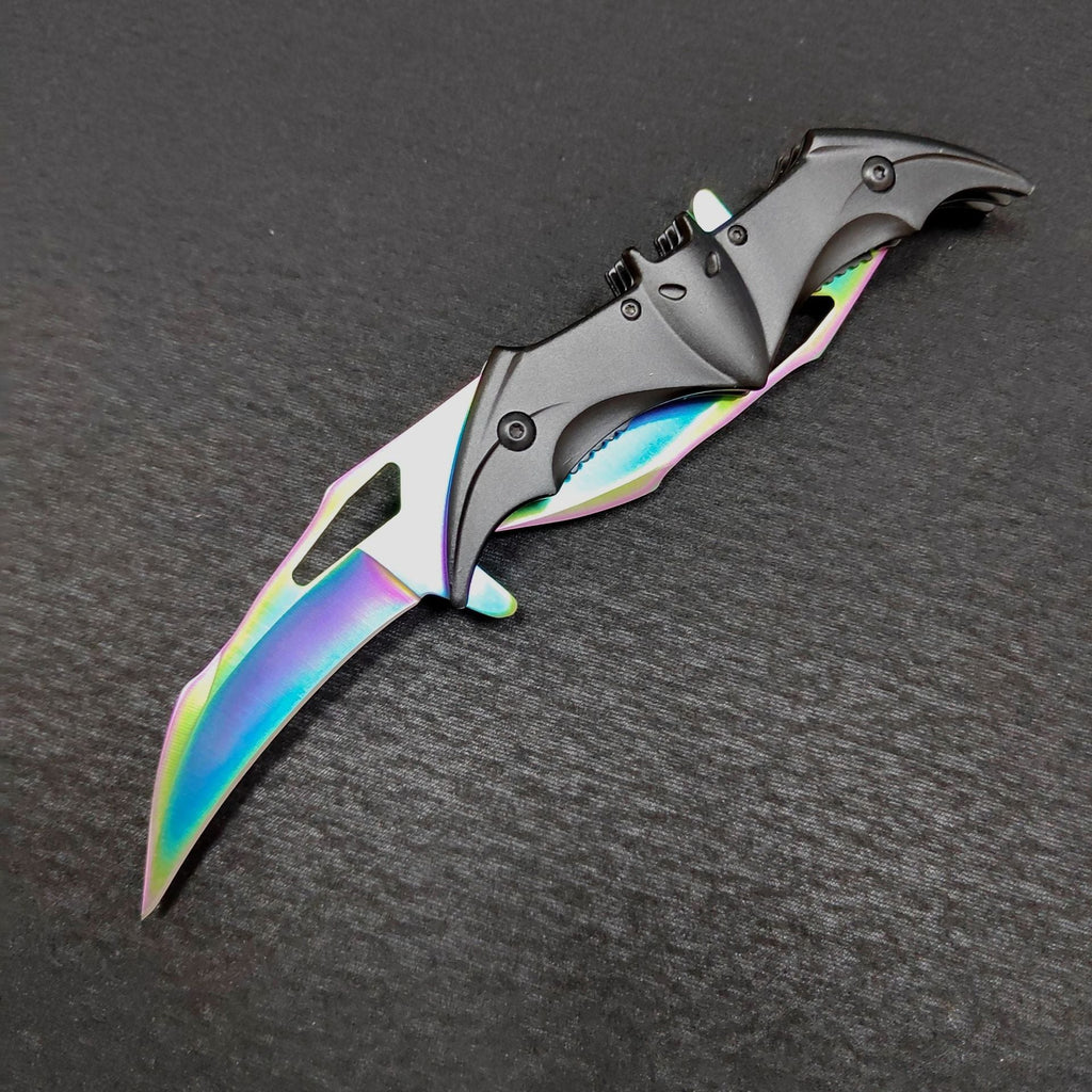 The Bat Double-Sided Folding Knife - 3Cr13 Stainless Steel EDC
