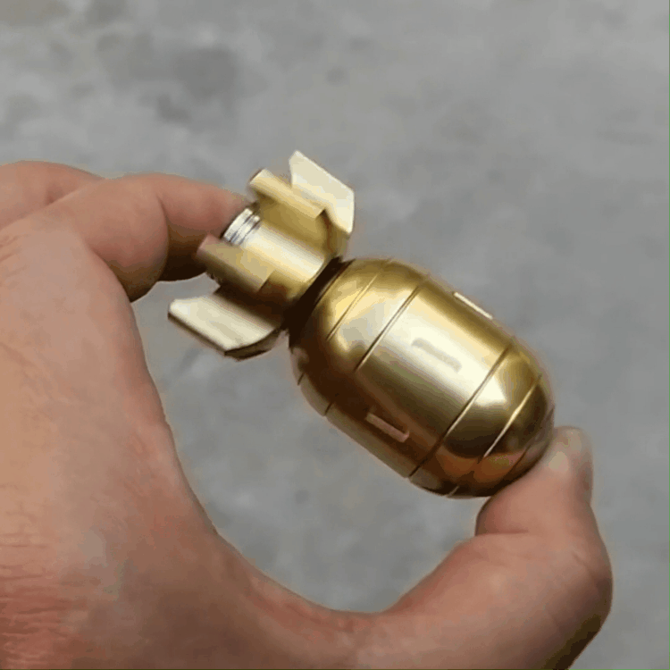 Aqua Spin 3-in-1 Metal Fidget Spinner | Torpedo Design Detachable Spinner