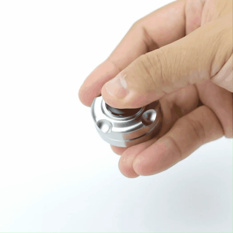 ScaleSpinner Magnetic Levitation Fidget Spinner - Stainless Steel EDC