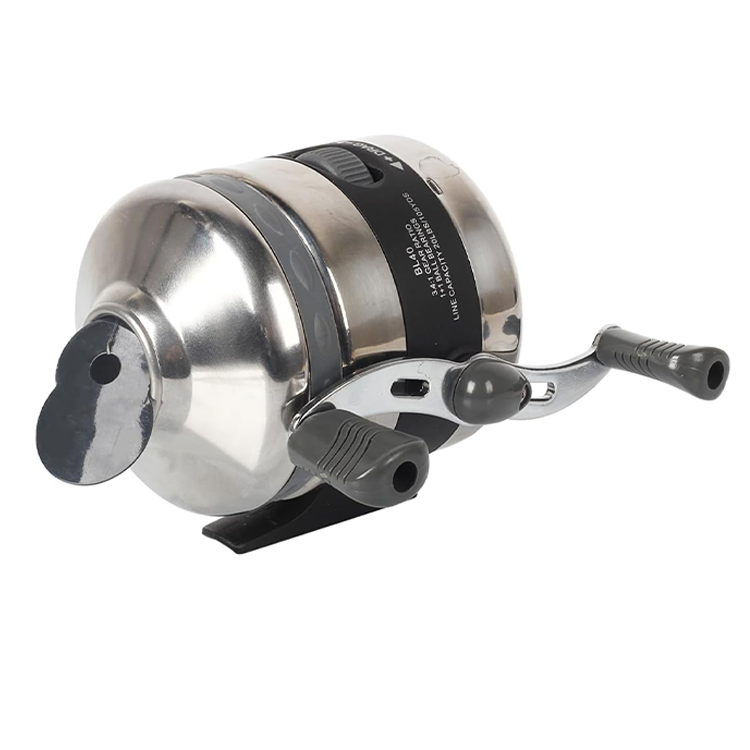 Hunting Slingshot Fishing Reel – BL52 Stainless Steel Ambidextrous Reel for Slingshot & Bowfishing