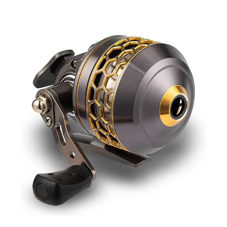 Slingshot Fishing Reel – High Performance Aluminum Alloy Reel 3.9:1 Gear Ratio for Hunting & Fishing