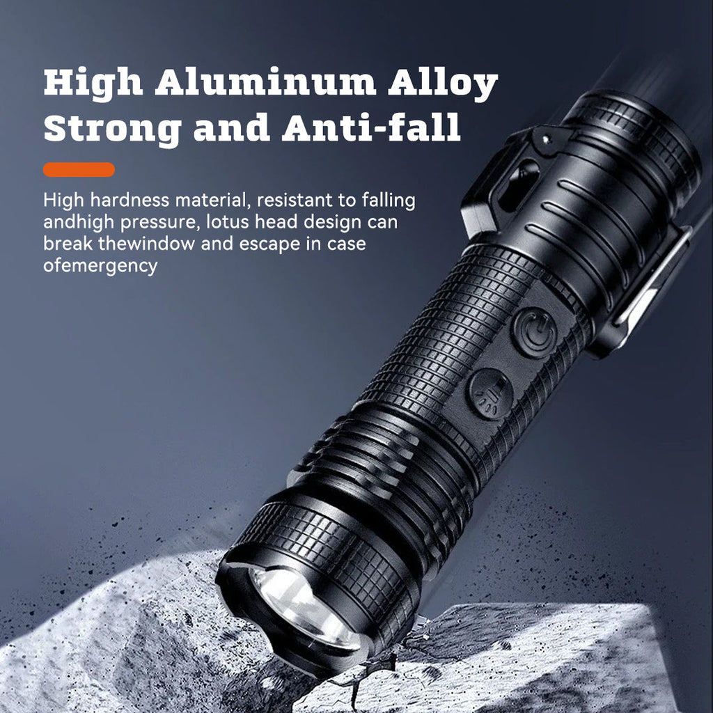 Triple-Thunder Dual Arc Plasma Lighter & LED Flashlight - Waterproof USB Rechargeable EDC