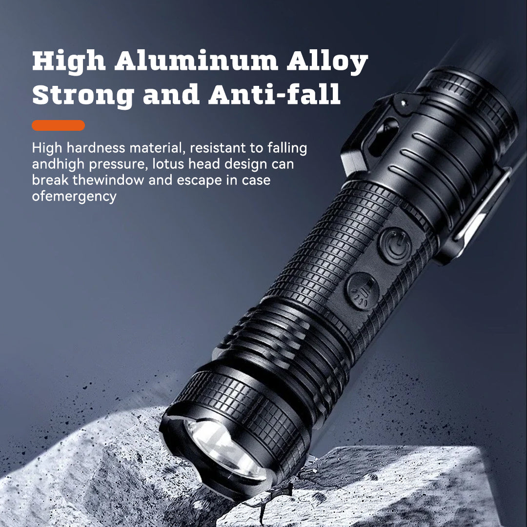 Triple-Thunder Dual Arc Plasma Lighter & LED Flashlight - Waterproof USB Rechargeable EDC