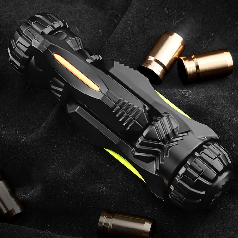 Vortex Blaster Mini Alloy EDC Toy | Shell Ejection & Glow Strip Fidget Blaster
