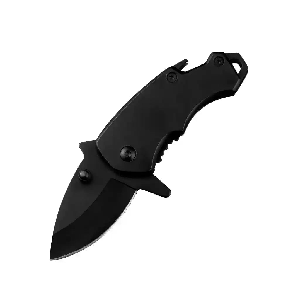 Shark Fang Mini Folding Knife - Stainless Steel Keychain EDC Utility Knife