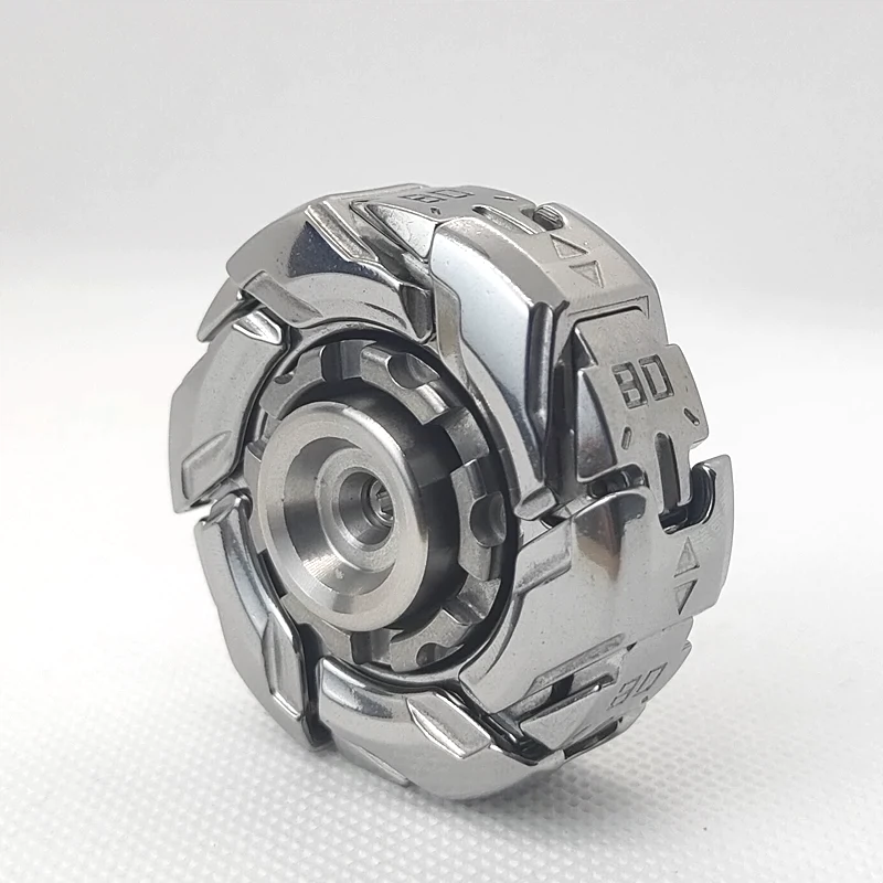 WarpFang Mecha Fidget Spinner | Stainless Steel EDC Stress Relief Toy