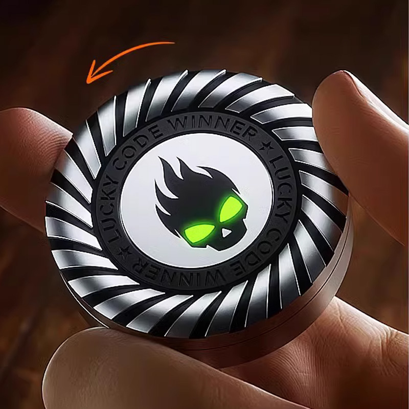 Fidget Spinner Metal 3-in-1 Torpedo Detachable EDC Stress Relief Focus Desk Toy