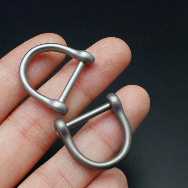 Fidget Slider – KnuckleSnap Metal EDC Stress Relief Focus Toy Black Silver