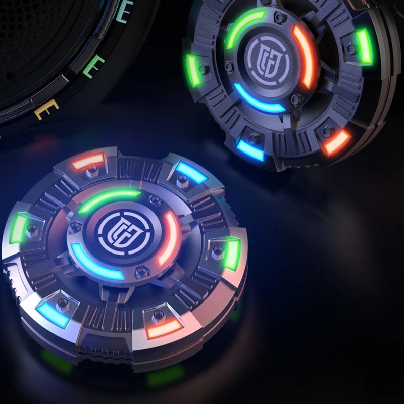 NovaDisc 2-in-1 Metal Fidget Spinner - Spin & Slide Mechanism