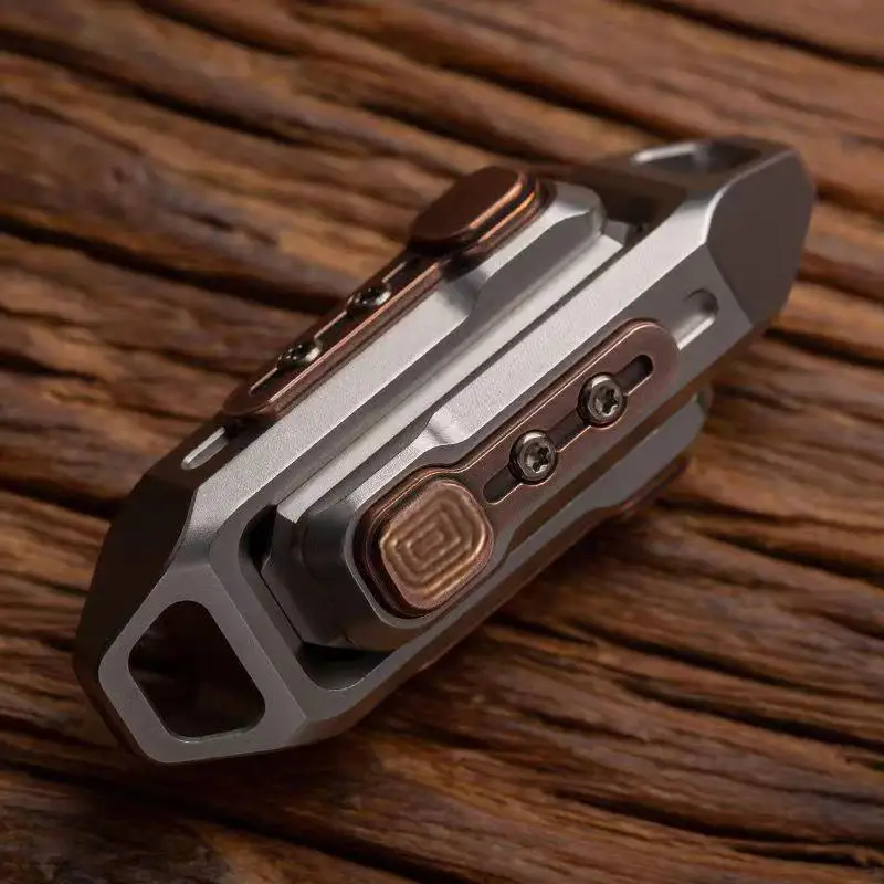 RocketMag Magnetic Metal Fidget Slider - Zinc Alloy with Click Sound