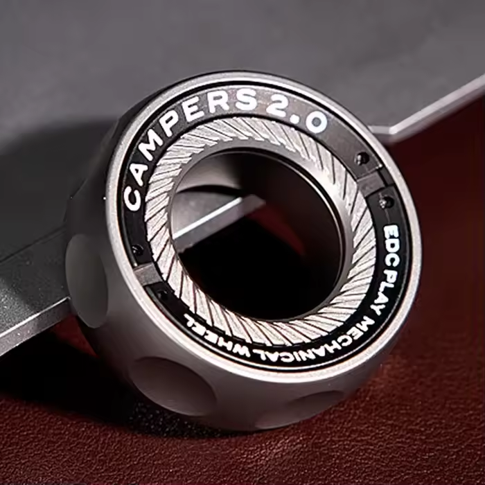 RelaxiSpin Magnetic Fidget Rings - Stainless Steel & Brass Spinner Rings