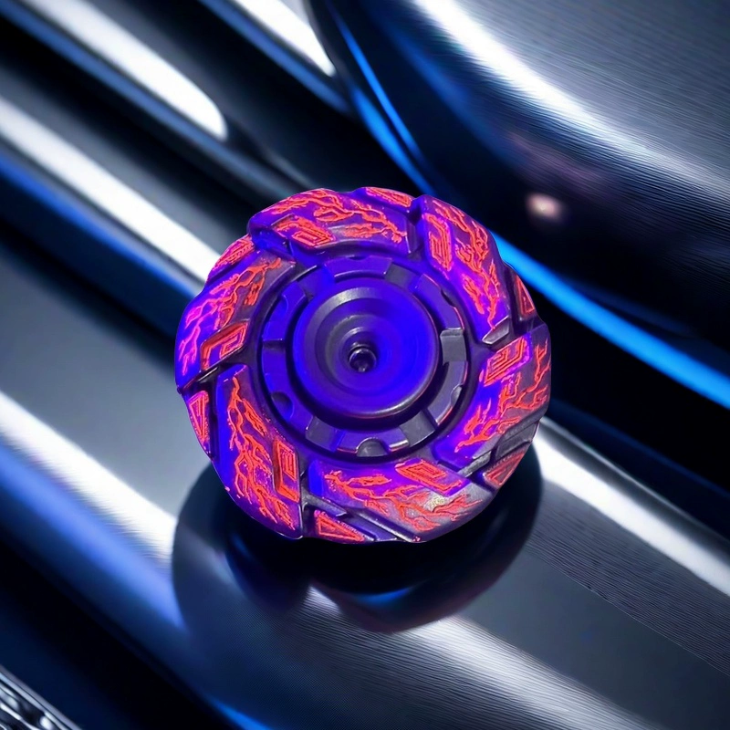 WarpFang Mecha Fidget Spinner | Stainless Steel EDC Stress Relief Toy