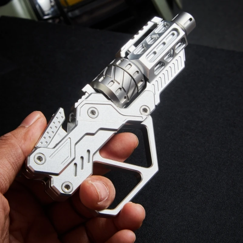 Fidget Toy Metal Fidget Toy Gun Shaped Zinc Alloy Stress Relief Toy EDC Fidget Anxiety Relief