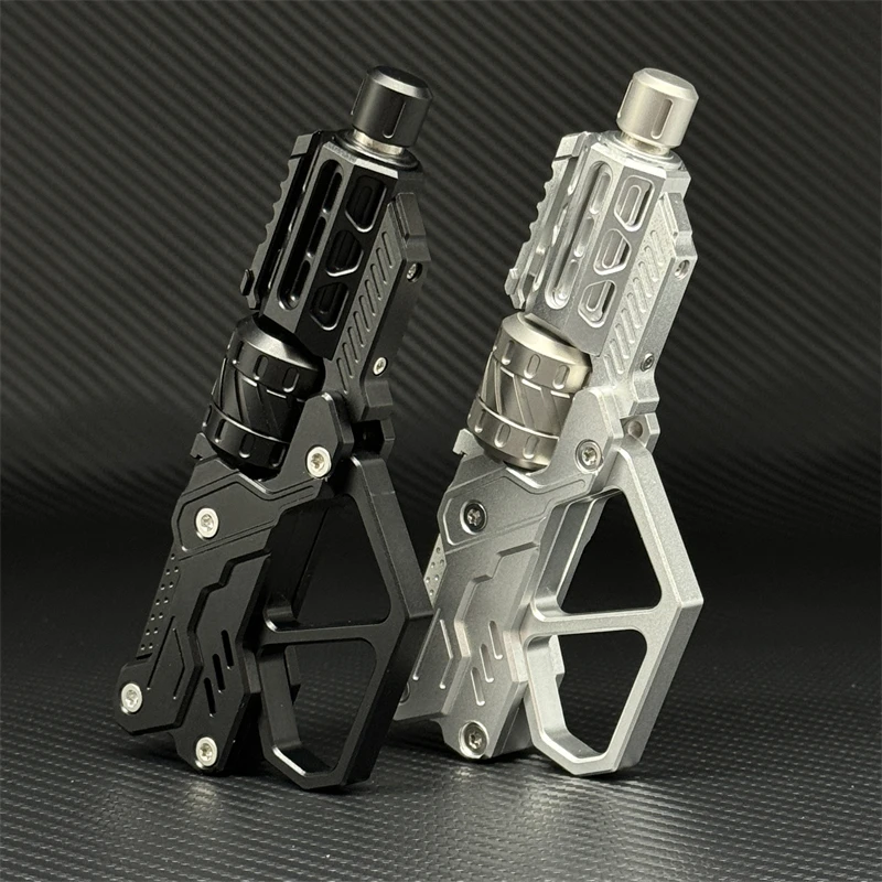 Fidget Toy Metal Fidget Toy Gun Shaped Zinc Alloy Stress Relief Toy EDC Fidget Anxiety Relief