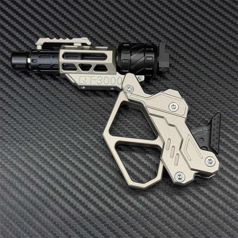 Fidget Toy Metal Fidget Toy Gun Shaped Zinc Alloy Stress Relief Toy EDC Fidget Anxiety Relief