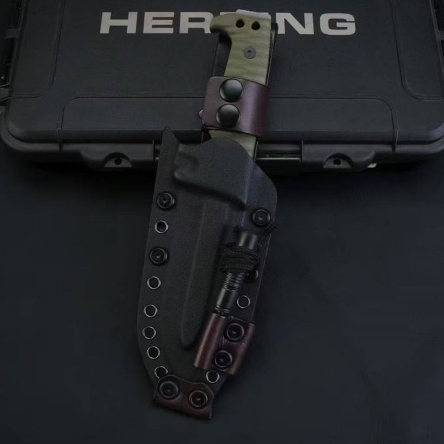 IronClad DC53 Tactical Fixed Blade Knife - 7mm Full-Tang with G10 Handle Survival