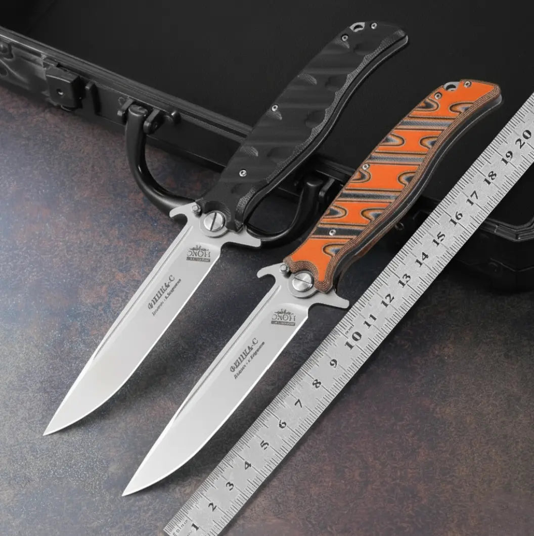 Regal Pursuit EDC Folding Knife - 5Cr13MoV Steel with G10 Handle