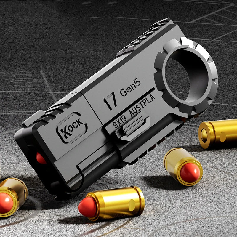 Fold 'n' Fire Stainless Steel Fidget Toy | Ratchet Spinner Launcher 3-in-1