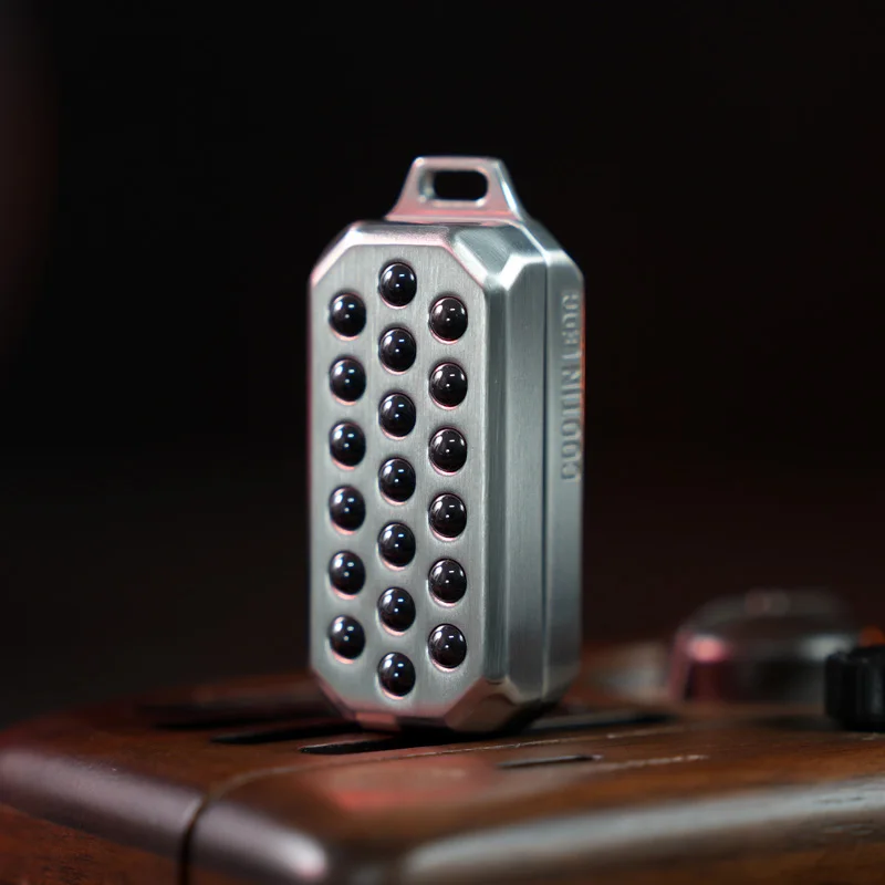 Fidget Slider Stainless Steel Haptic Push Press Bead EDC Stress Relief Desk Toy