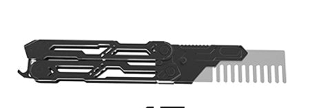 Balisong Trainer Titanium Butterfly Knife Flipping EDC Training Utility Balisong