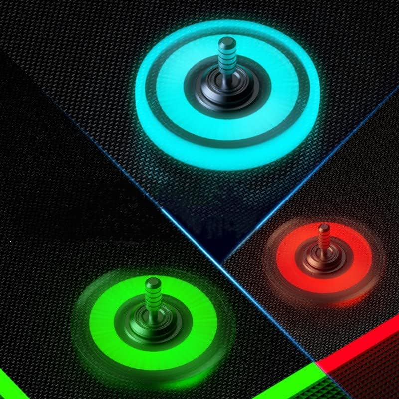 CosmoGlow Glow-in-the-Dark Metal Fidget Spinner | UFO Design R188 Bearing