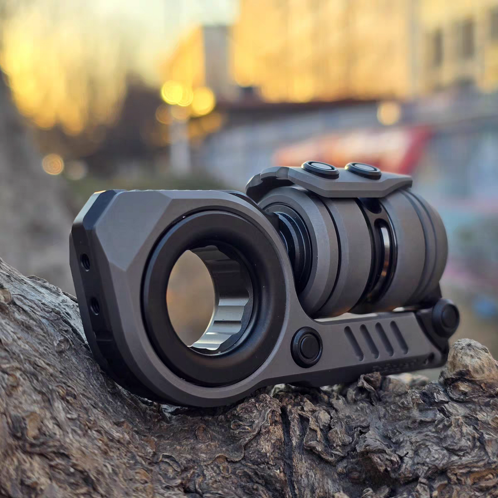 Fidget Spinner Slider – Sinian Titanium Multi-Mode Ratchet Premium EDC Toy