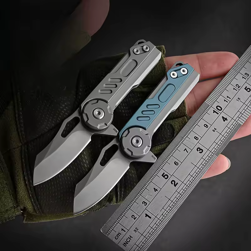 OmniFold Razor Mini Folding Knife - M390 Stainless Steel EDC