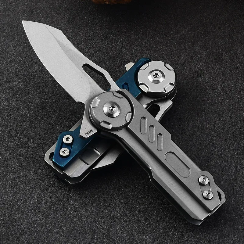 OmniFold Razor Mini Folding Knife - M390 Stainless Steel EDC