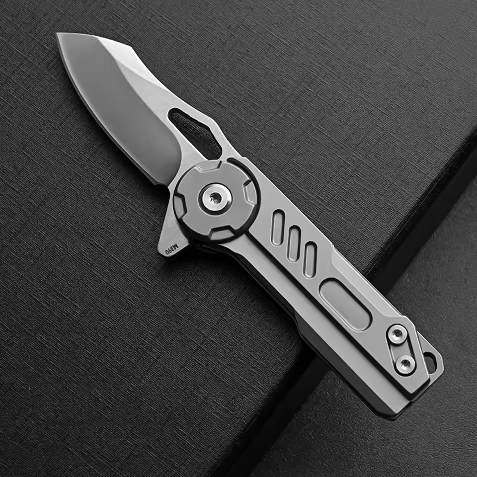 OmniFold Razor Mini Folding Knife - M390 Stainless Steel EDC
