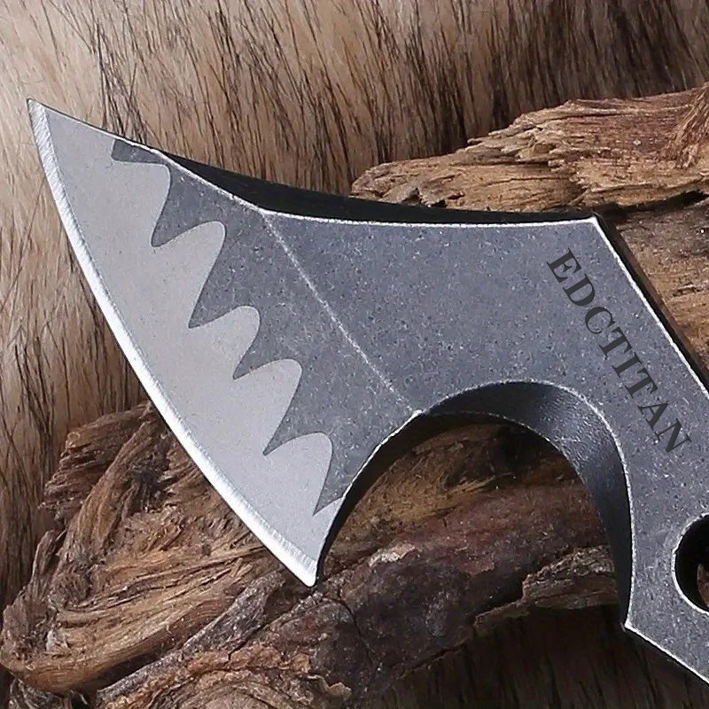 Tactical Axe Stainless Steel Kydex Sheath Camping Survival Hunting Self Defense EDC