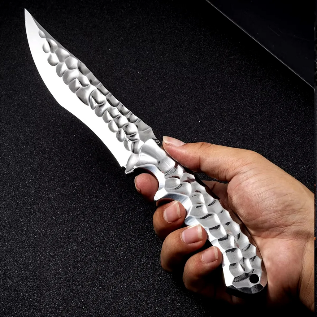 Hunting Knife VG10 Steel Fixed Blade Knife Leather Sheath Kydex Sheath Outdoor Collector Knife