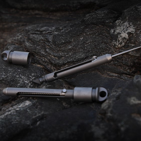 AcePick Titanium Quick-Release Toothpick & Multi-Tool - EDC Keychain