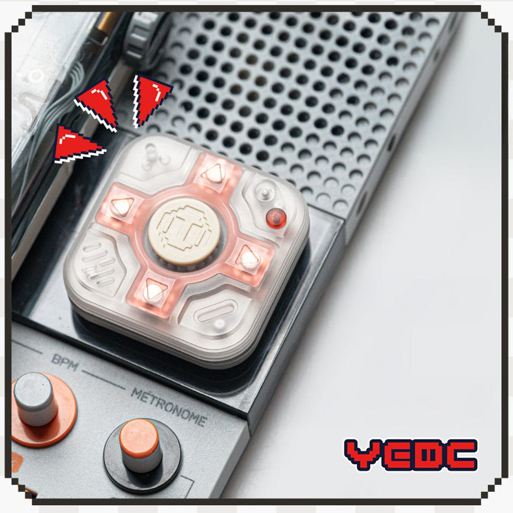 YEDC P-CUBE Fidget Toy - Mechanical PC or Magnetic PEEK
