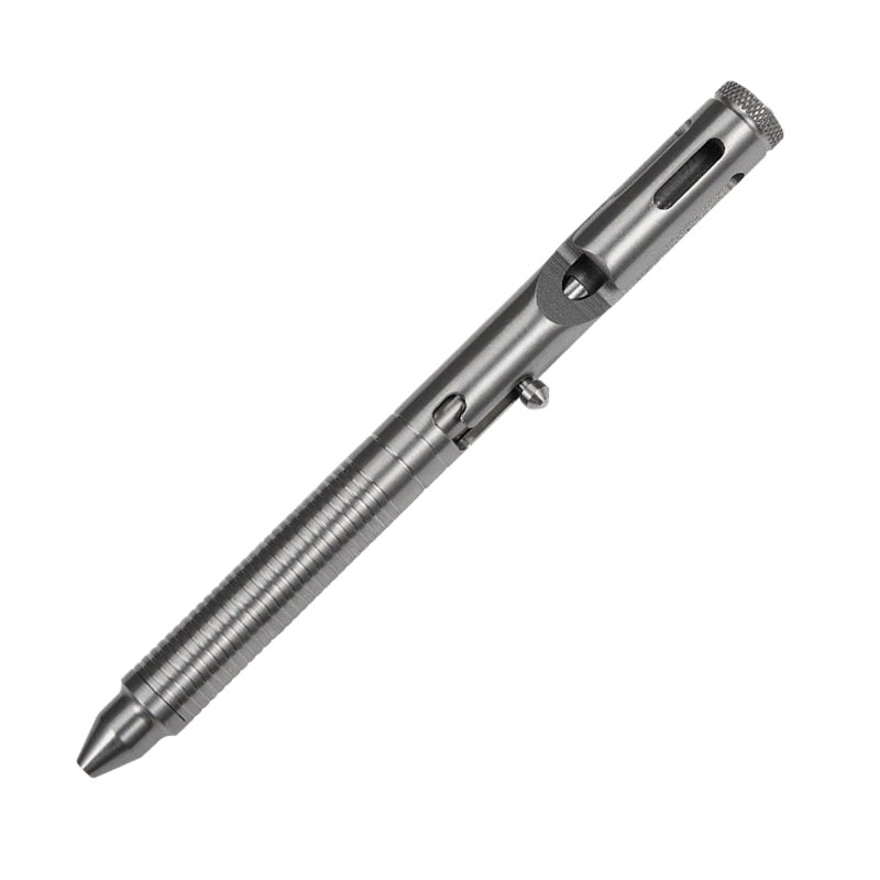 Tactical Pen Bolt Action – TC4 Titanium EDC Pen CNC Machined