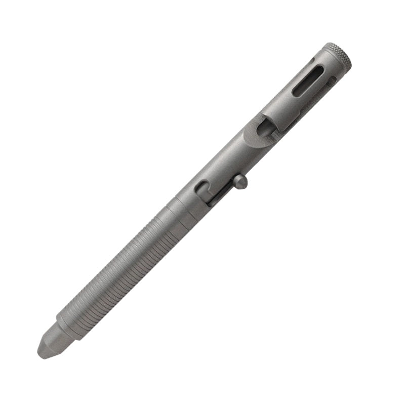 Tactical Pen Bolt Action – TC4 Titanium EDC Pen CNC Machined