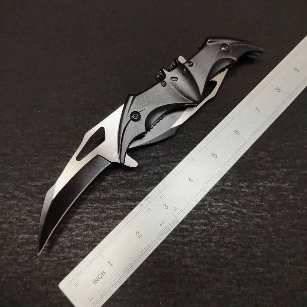 The Bat Double-Sided Folding Knife - 3Cr13 Stainless Steel EDC